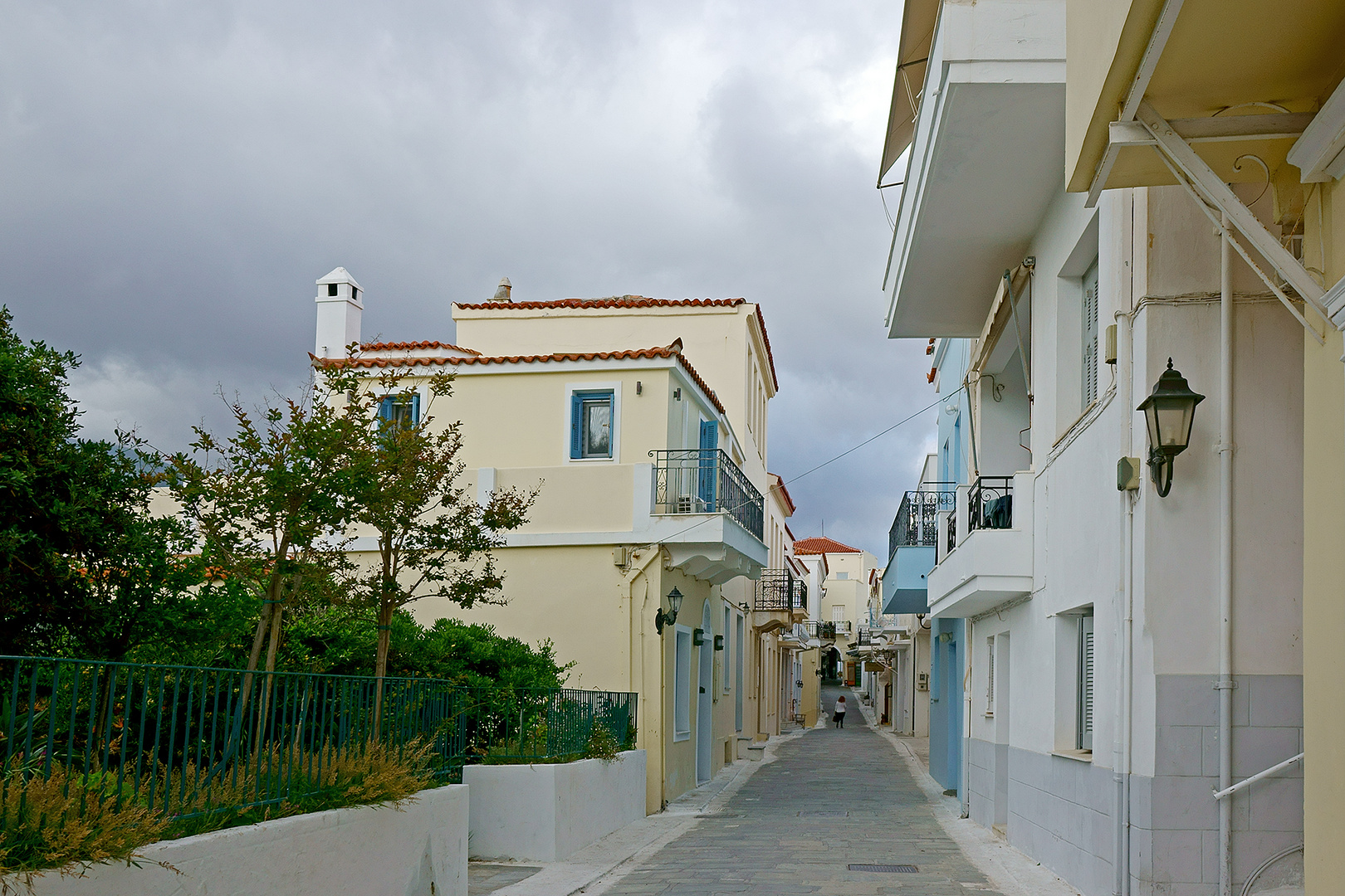 Andros Chora, Hauptort, Hauptstrasse