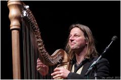 andy lang with his harp