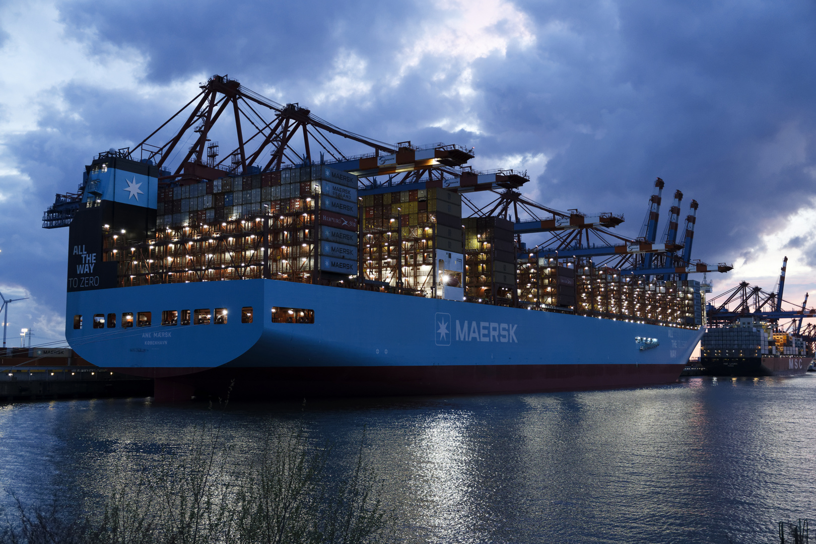 Ane Maersk (erstes Anlaufen Hamburg) _MG_0445