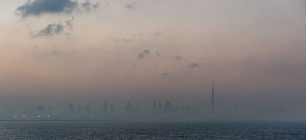 Anfahrt auf Dubai