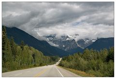 Anfahrt auf Mount Robson Provincial Park