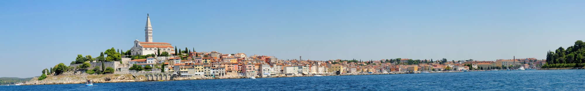 Anfahrt auf Rovinj