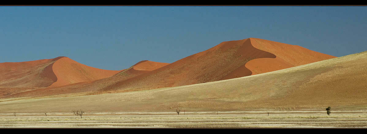 Anfahrt auf Sossusvlei