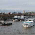 Anfahrt bei Hochwasser