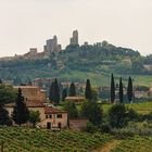 Anfahrt nach San Gimignano