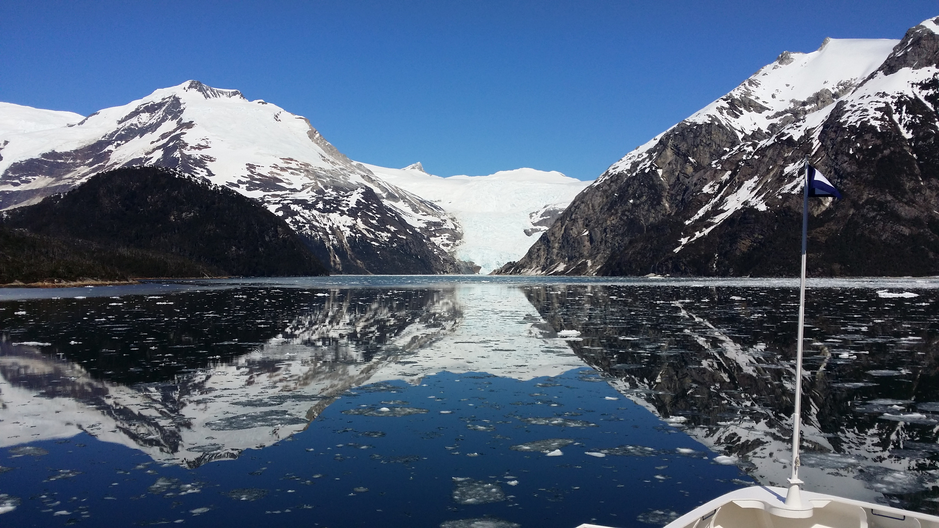 Anfahrt zum Parry Gletscher 