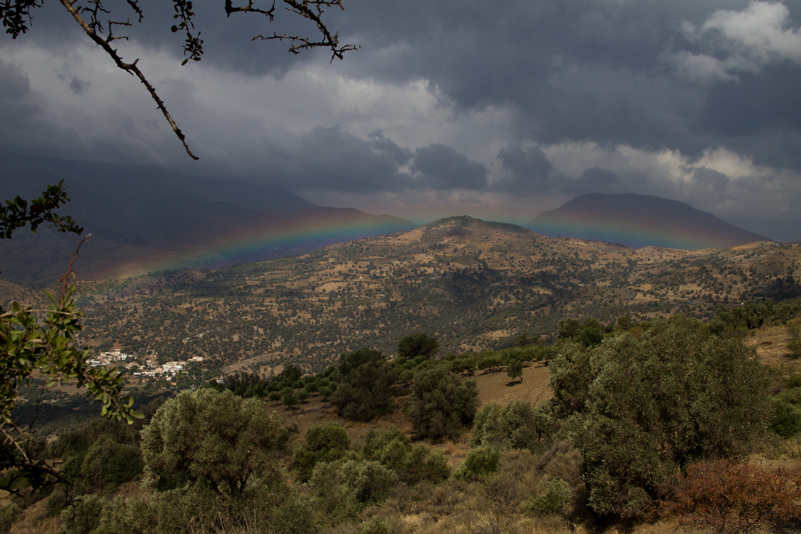 Anfang und Ende ... des Regenbogens