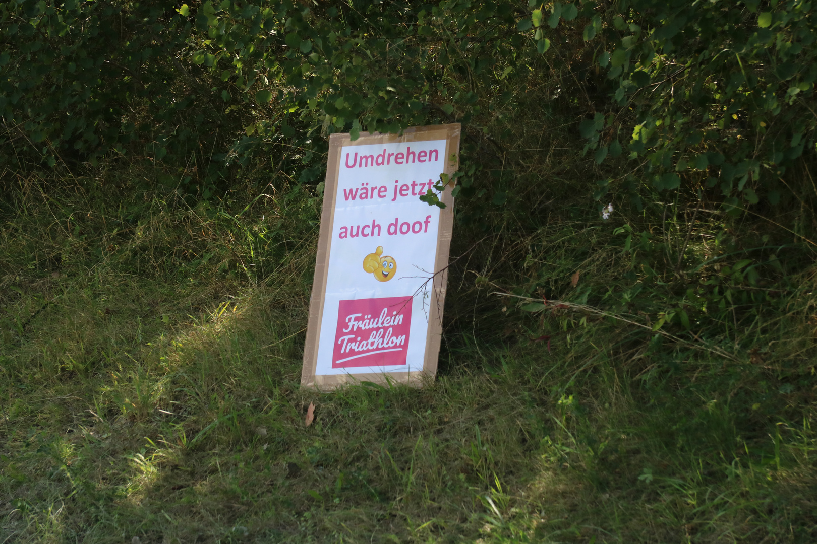 Anfeuerung für Alle beim Triathlon