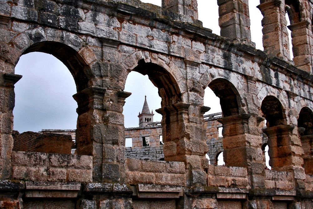 Anfiteatro de Pula siglo I (Croacia)