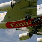 Anflug A388 Emirates