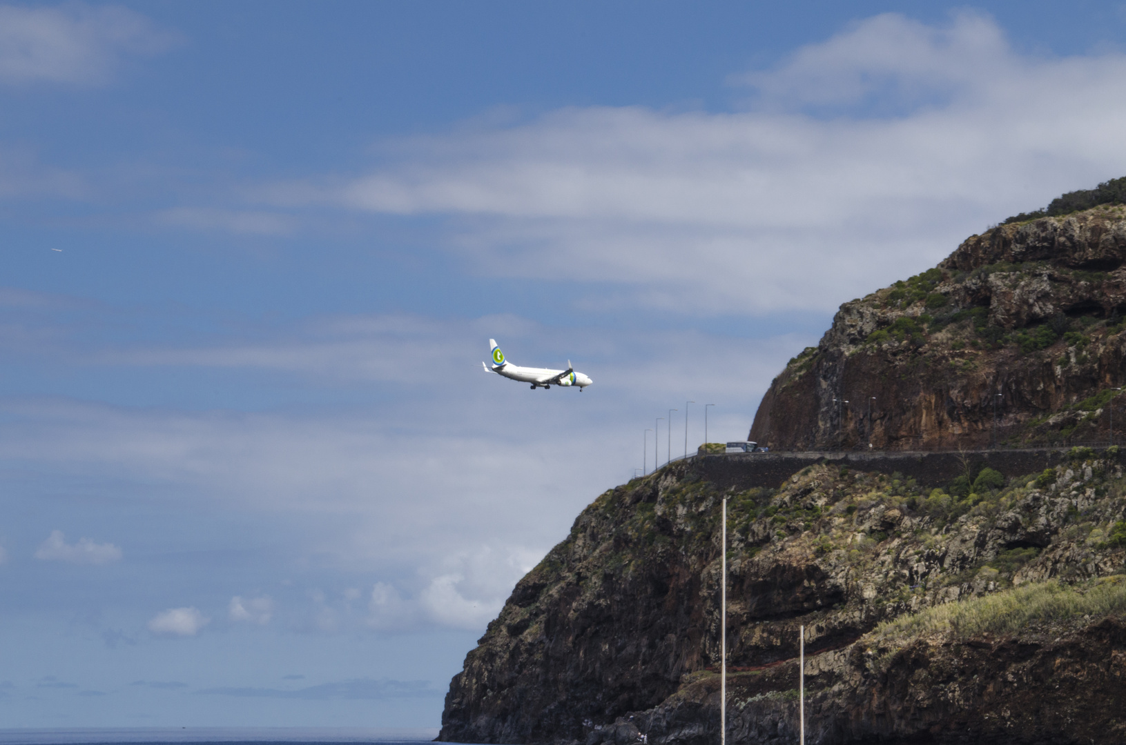 Anflug Airport Funchal