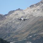 Anflug am Gotthard