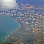 Anflug auf Almería-Andalusien
