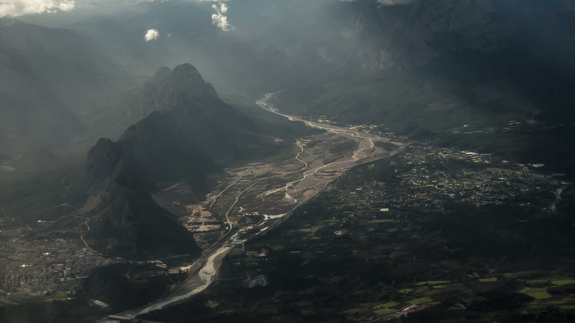 Anflug auf Antalya