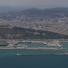 Anflug auf Barcelona