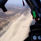 Anflug auf Borkum