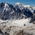 ANFLUG AUF DEN MONT BLANC