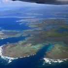 Anflug auf die Insel Malekula- Vanuatu