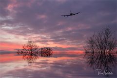 Anflug auf Düsseldorf .....