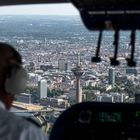 Anflug auf Düsseldorf