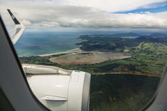 Anflug auf Dunedin