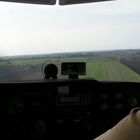 Anflug auf Fehmarn International Airport