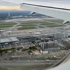 Anflug auf Frankfurter Flughafen