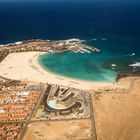 Anflug auf Fuerteventura