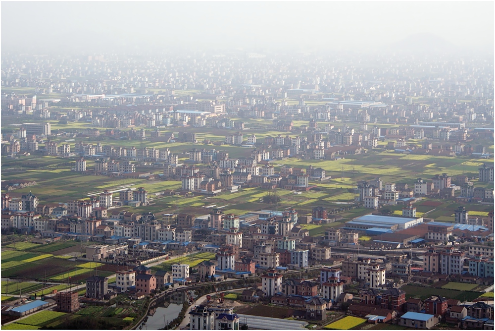 Anflug auf Hangzhou