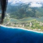 Anflug auf Huahine