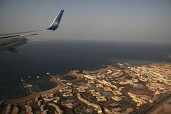 Anflug auf Hurghada...