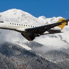 Anflug auf Innsbruck