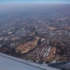 Anflug auf Johannesburg