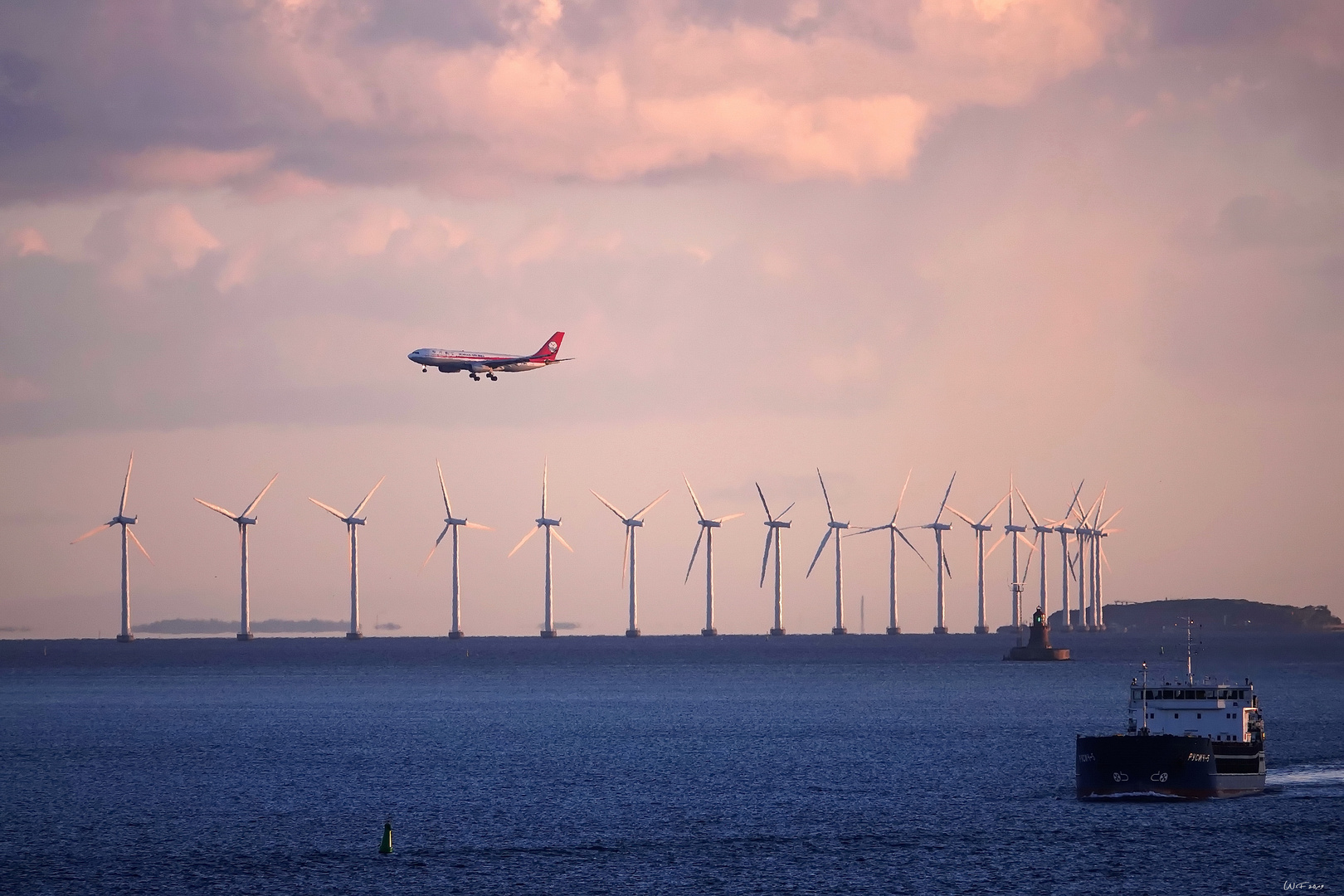 Anflug auf Kastrup