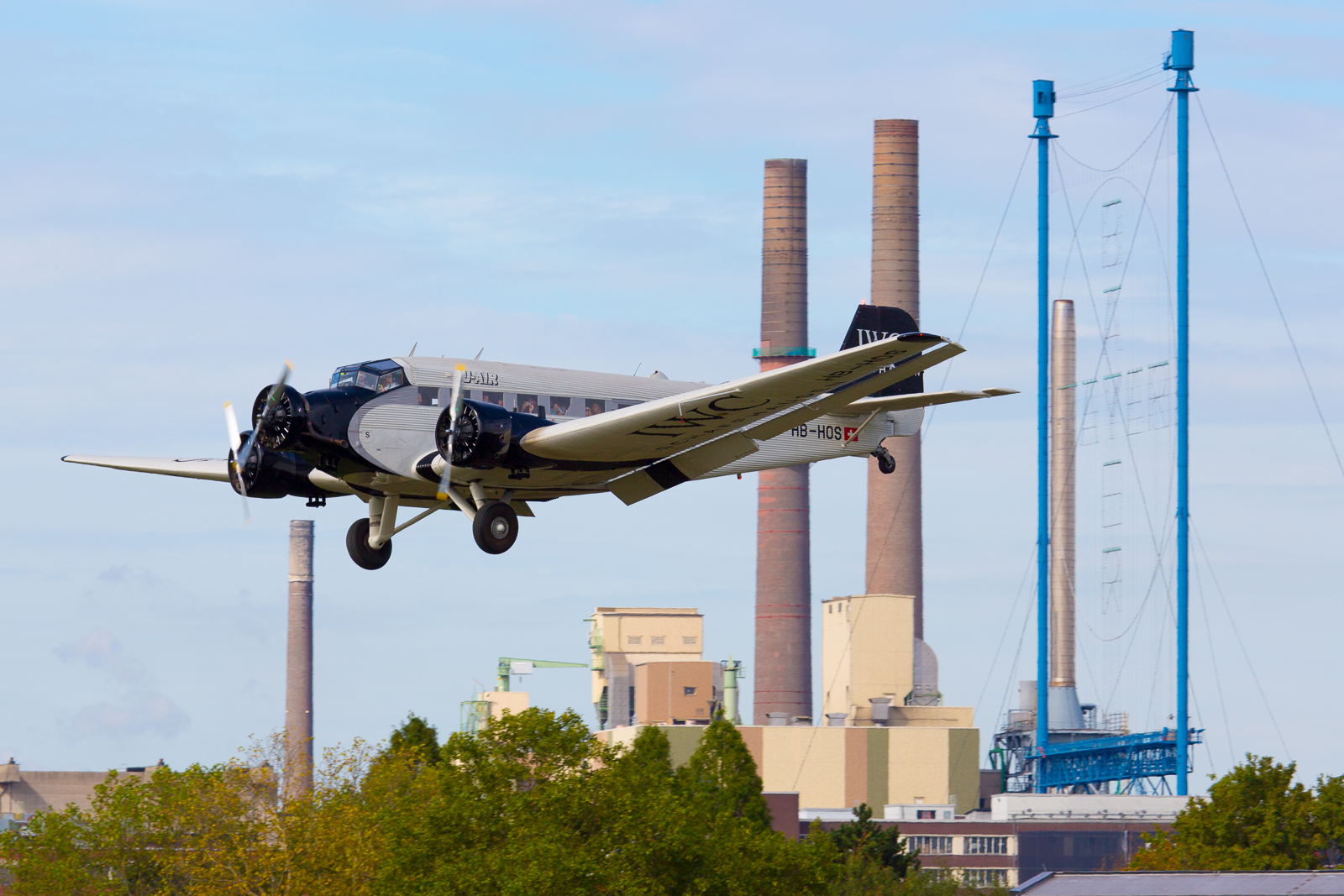 Anflug auf Kurtekotten