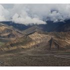 Anflug auf Lhasa Airport