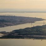 Anflug auf Lissabon