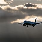 Anflug auf MUC