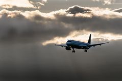 Anflug auf MUC