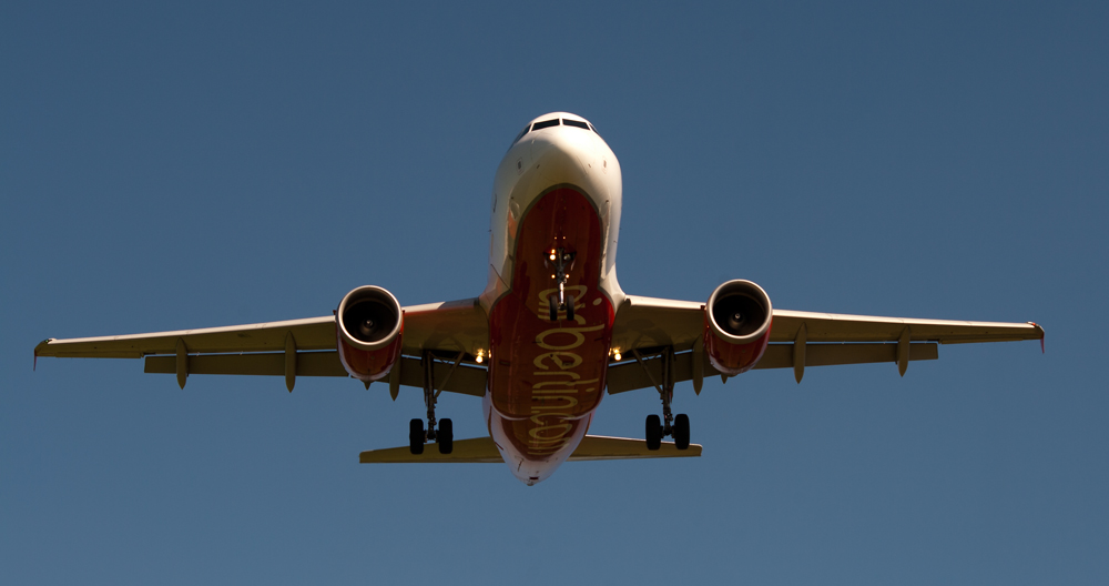 Anflug auf NUE Teil II