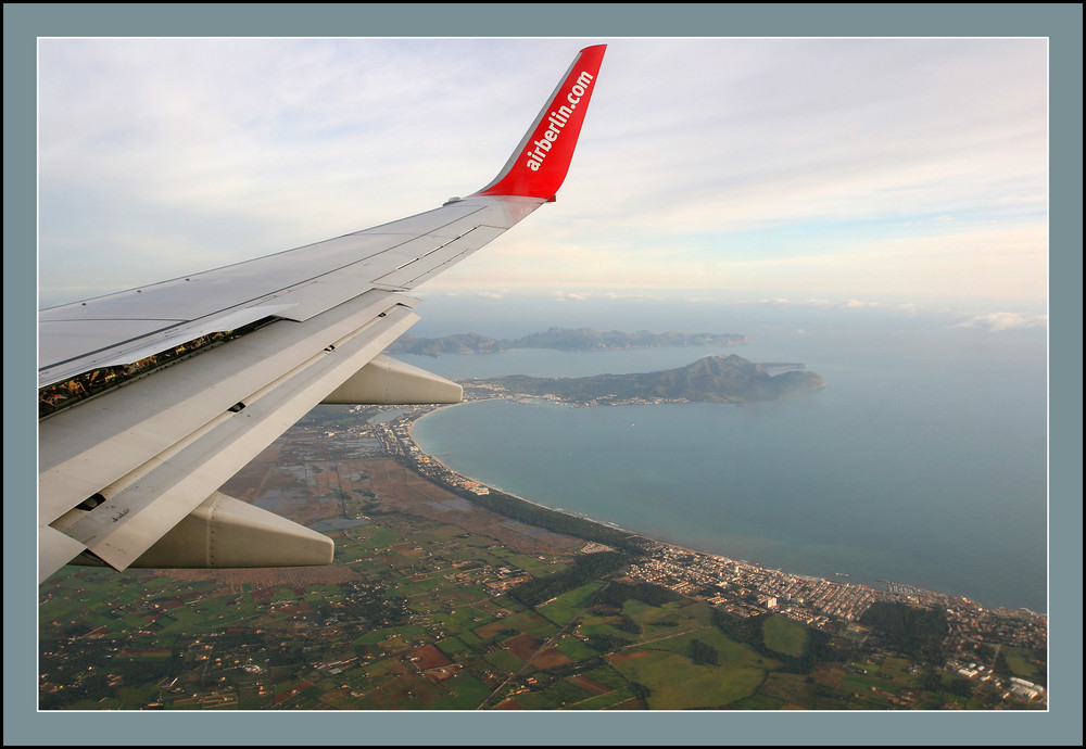 ...Anflug auf Palma...