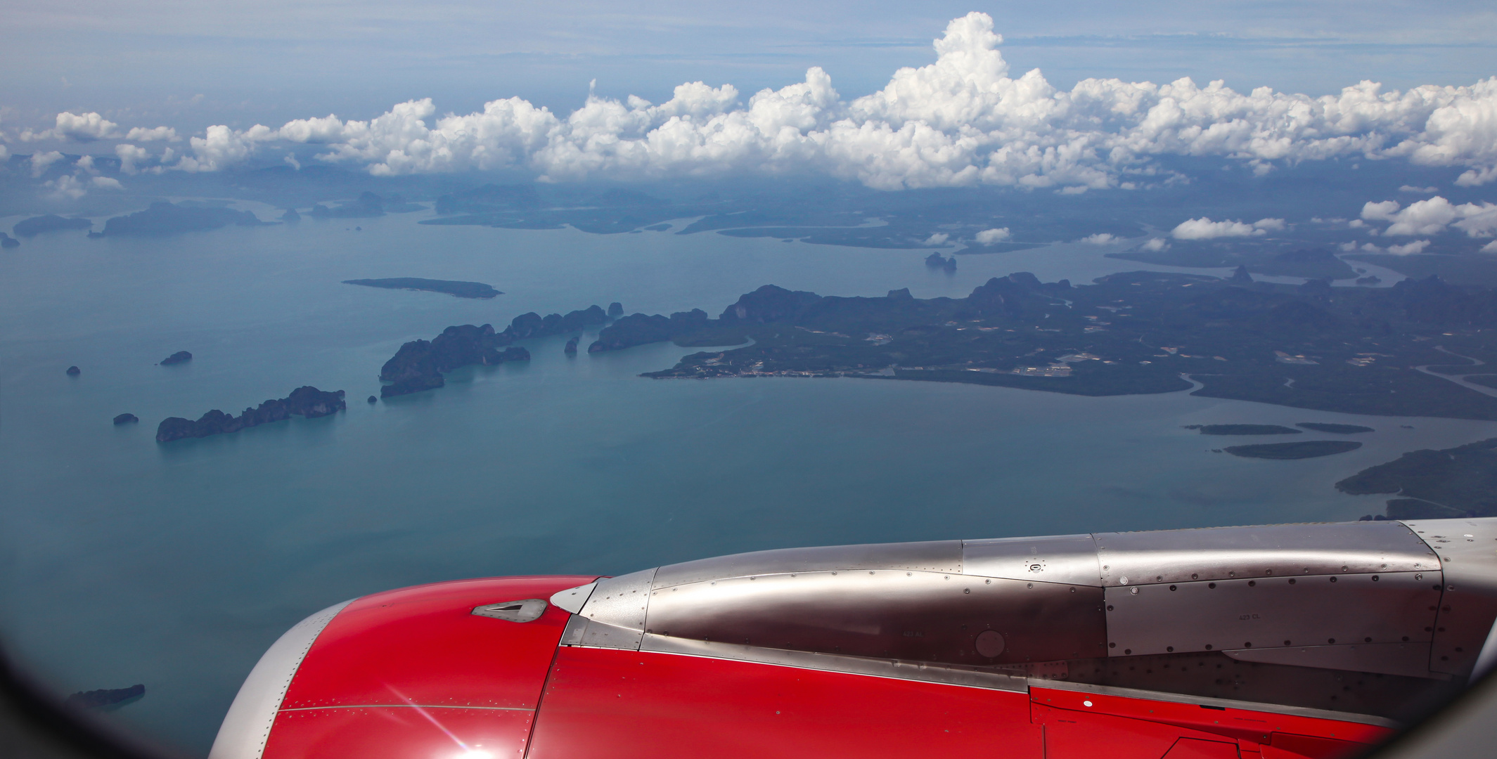 Anflug auf Phuket