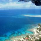 Anflug auf Rangiroa