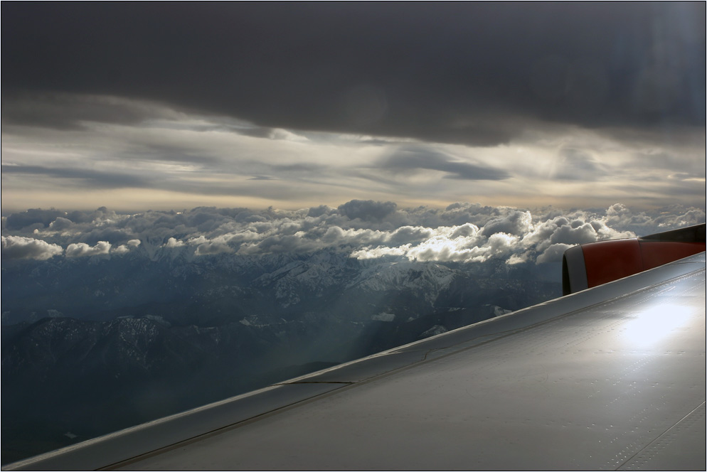 Anflug auf Seattle...