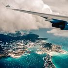 Anflug auf Sint Maarten