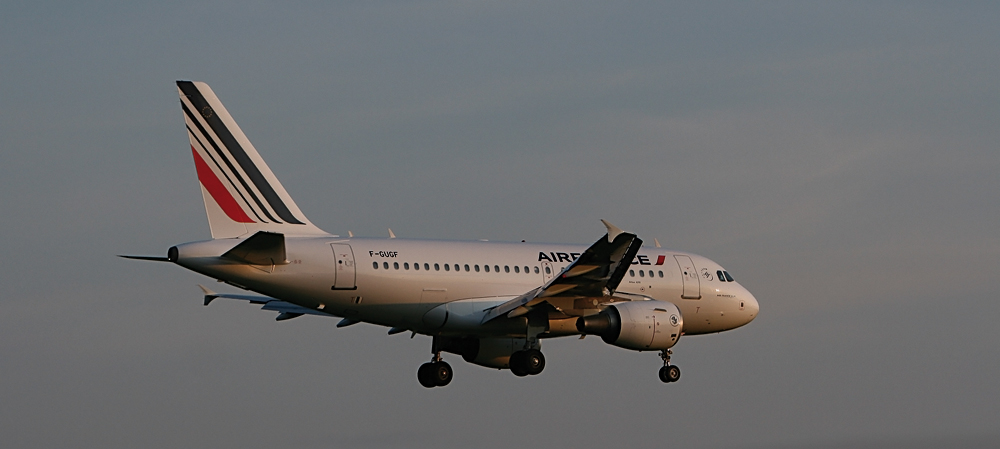 Anflug auf Stuttgart