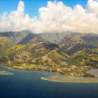 Anflug auf Tahiti Nui