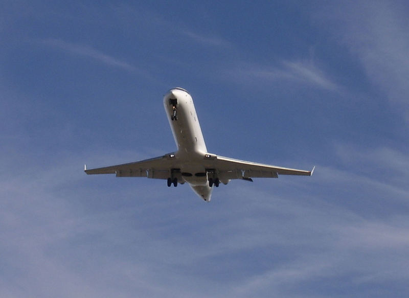 Anflug auf Tegel