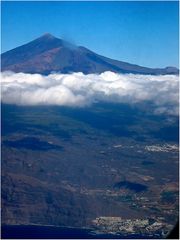 Anflug auf Teneriffa