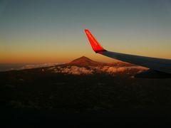 Anflug auf Teneriffa